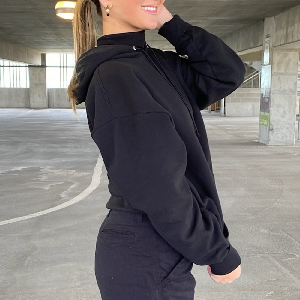 Black hoodie